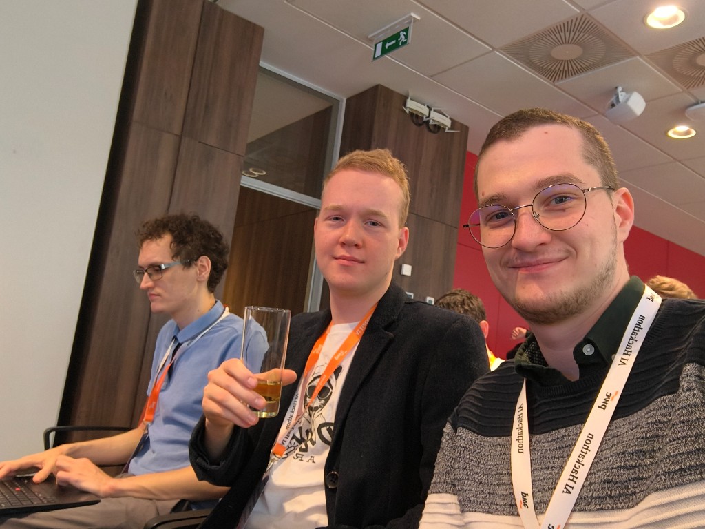 The Professionals team at the PwC Hackathon 2026